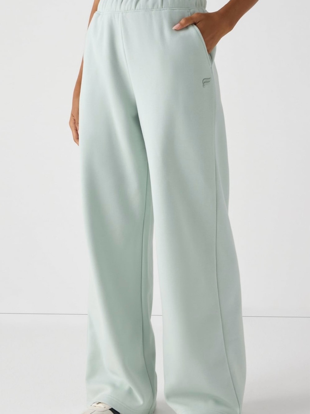 Cozy Fleece Wide Leg Sweatpants
